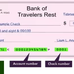 bank of travelers rest routing number